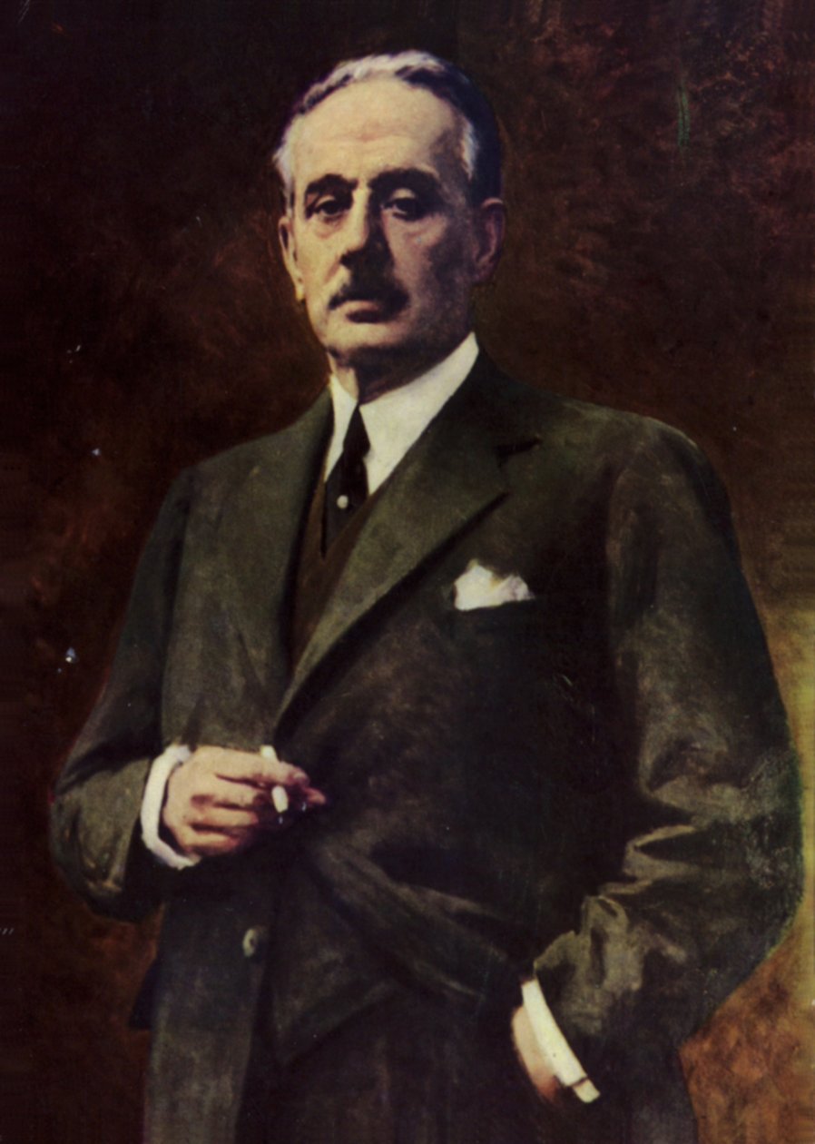Ritratto di Giacomo Puccini (litografia a colori) da Italian School