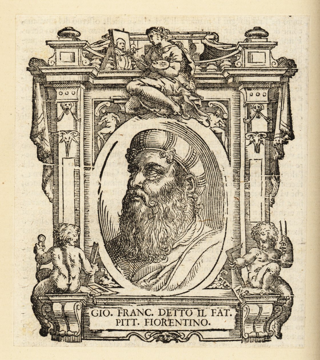 Ritratto di Gianfrancesco Penni o Giovan Francesco, il Fattore, pittore italiano, circa 1488-1528 da Italian School