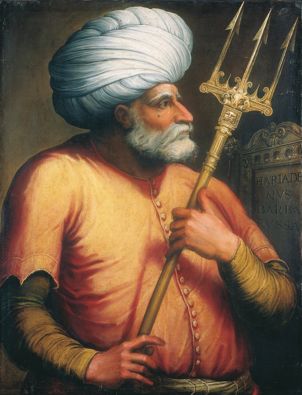 Ritratto di Khair ed-Din, c.1550 da Italian School