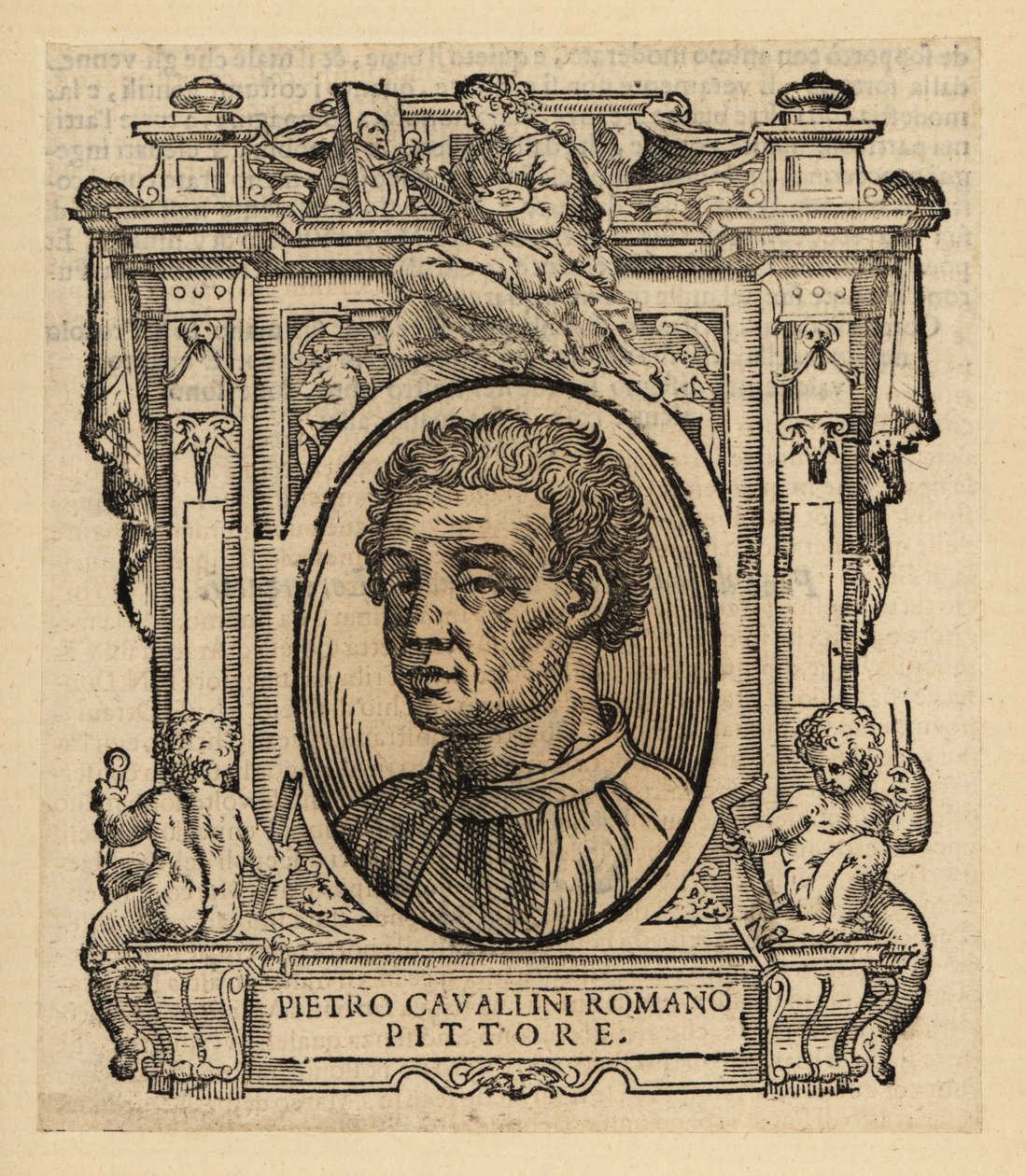 Ritratto di Pietro Cavallini da Italian School