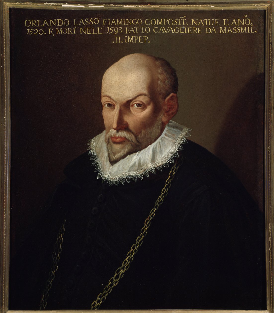 Ritratto di Roland de Lassus, compositore fiammingo da Italian School