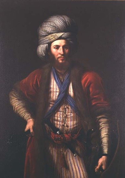 Ritratto di un guerriero ungherese, Scuola Fiorentina, c.1650 da Italian School