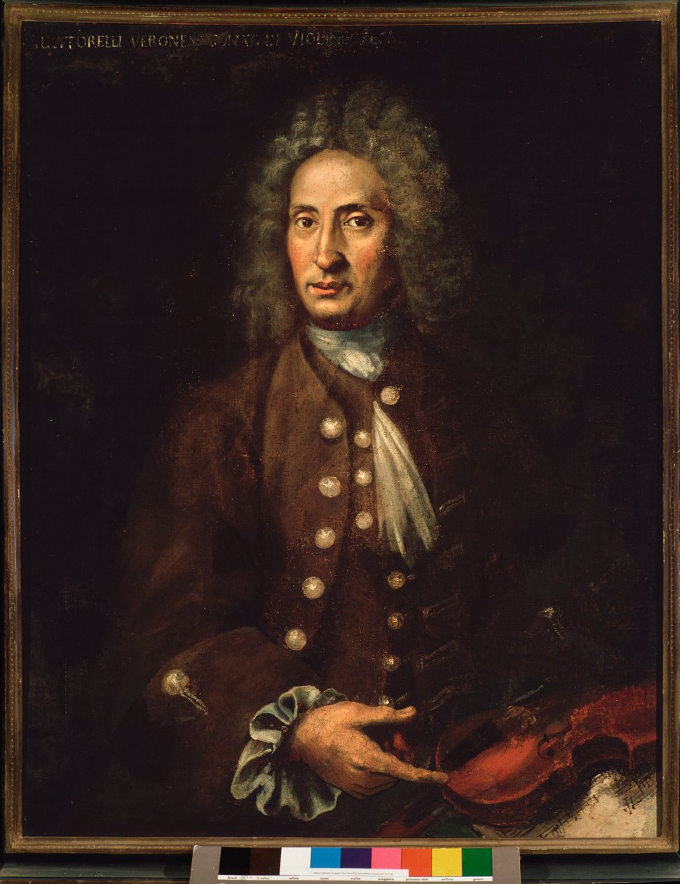 Ritratto del compositore italiano Giuseppe Torelli (1658-1709) da Italian School