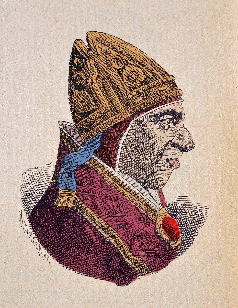 Ritratto di Papa Callisto III (1455-1458) da Italian School