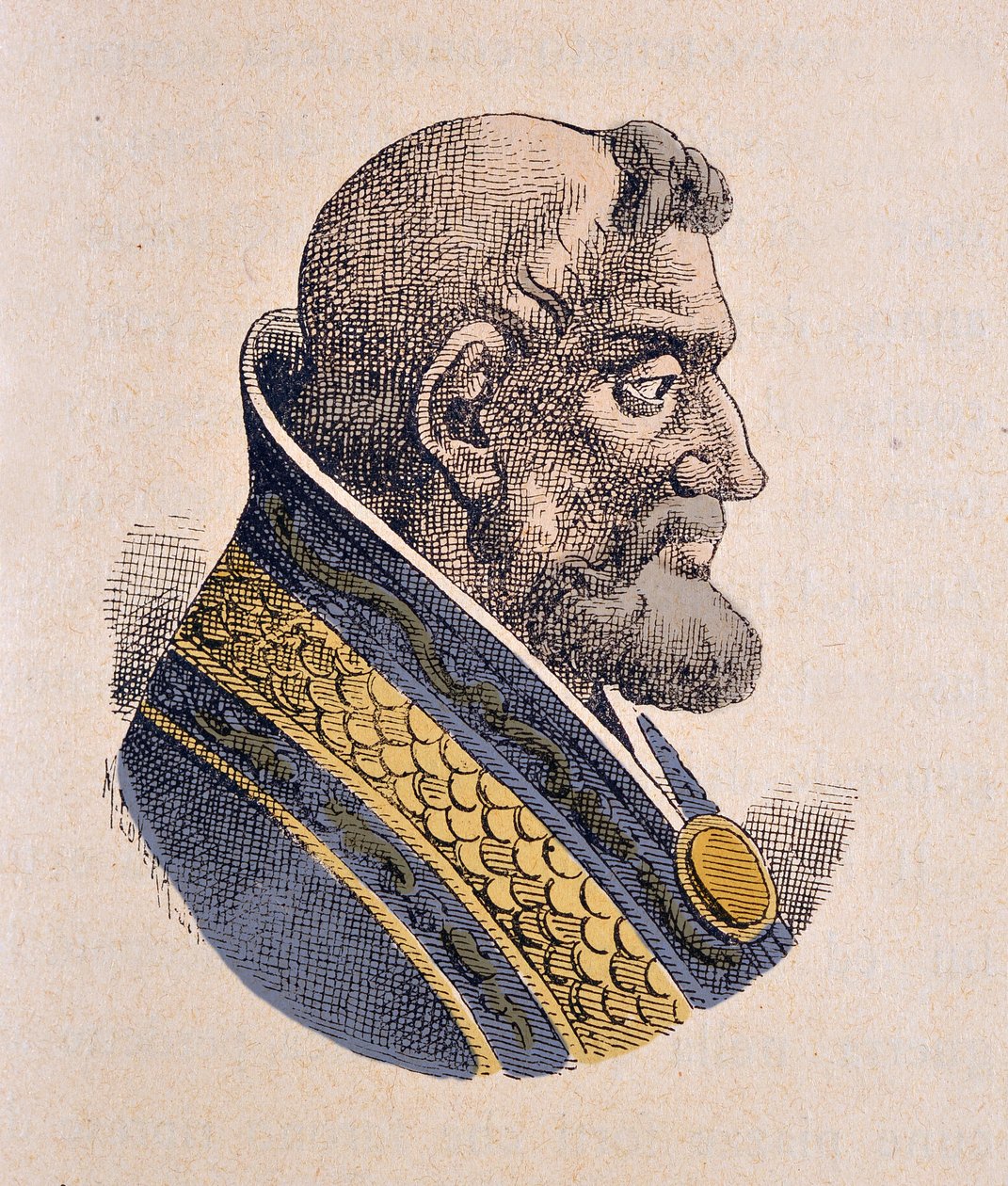 Ritratto di Papa Onorio III (1213-1227) da Italian School