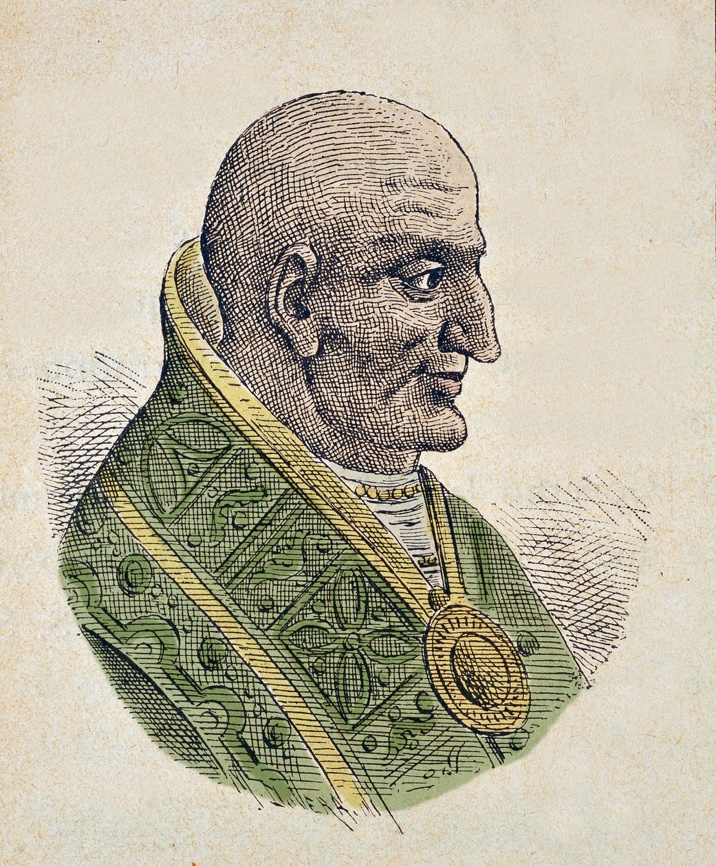 Ritratto di Papa Giovanni VII (705-707) da Italian School