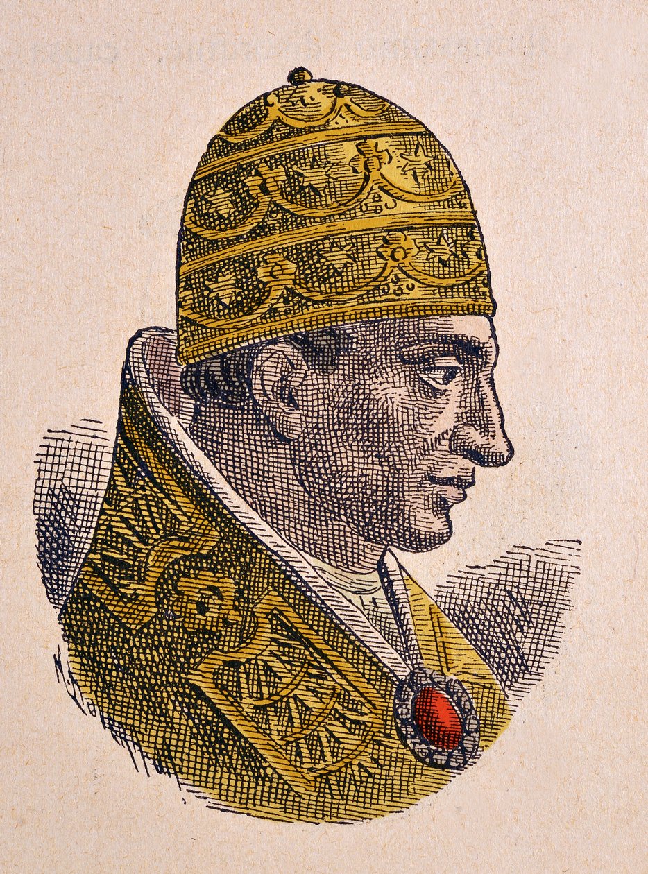 Ritratto di Papa Giovanni X (914-928) da Italian School