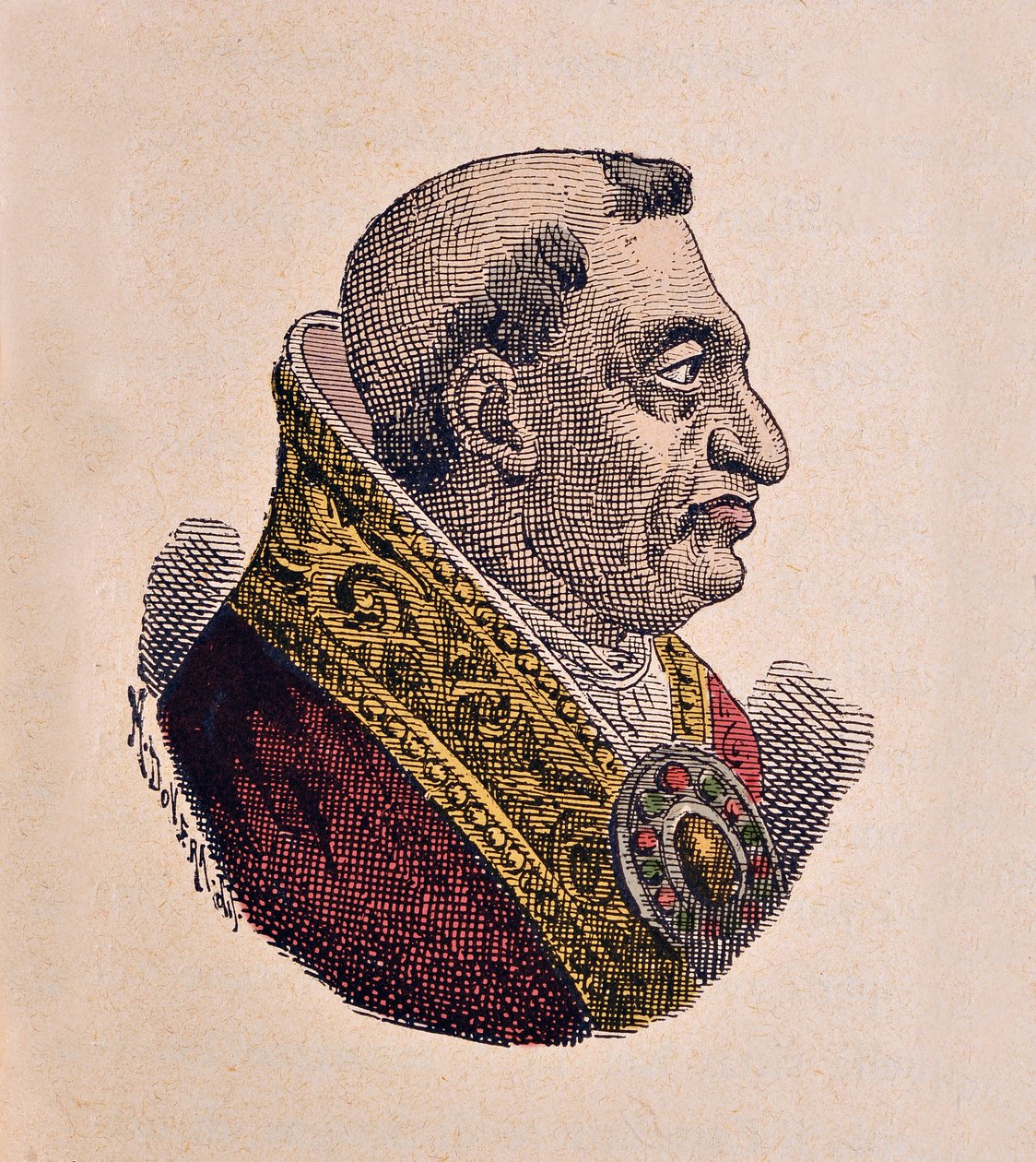 Ritratto di Papa Paolo II (Paolo, Paulus) (1464-1471) da Italian School