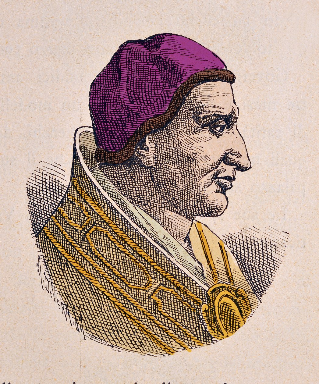 Ritratto di Papa Pelagio II da Italian School