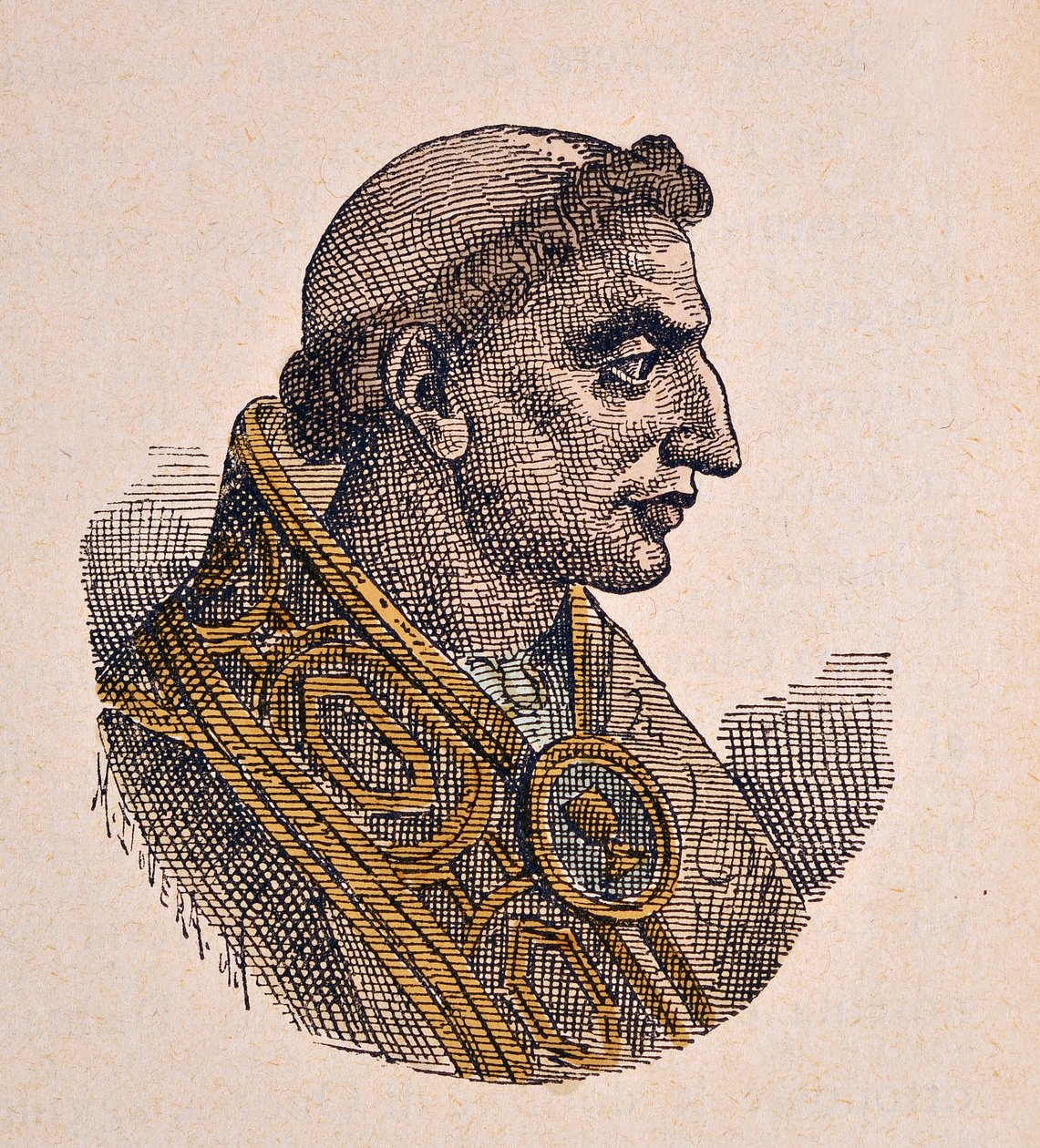 Ritratto di Papa Severino (638-640) da Italian School