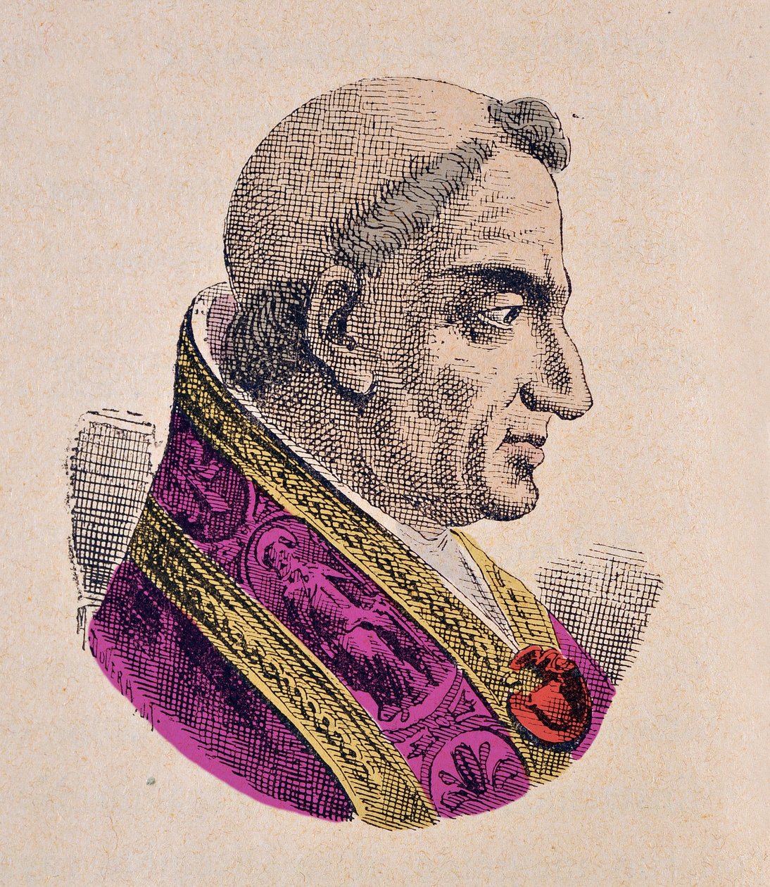 Ritratto di Papa Urbano IV (1261-1264) da Italian School