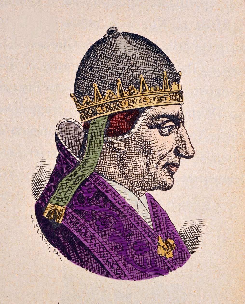 Ritratto di Papa Urbano V (1362-1370) da Italian School