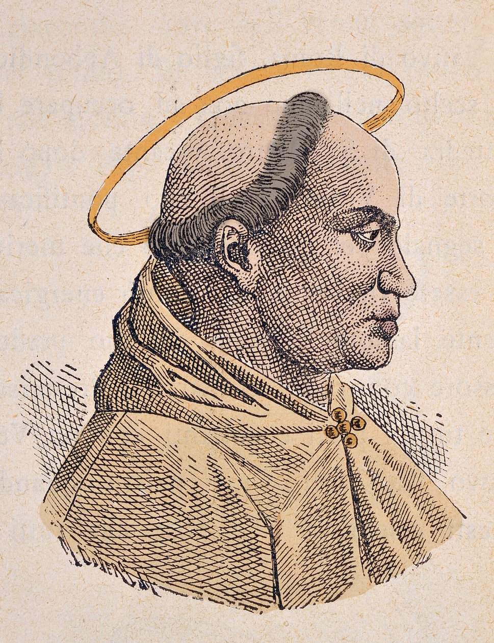 Ritratto di Papa Vittore I (ca. 189-199) da Italian School