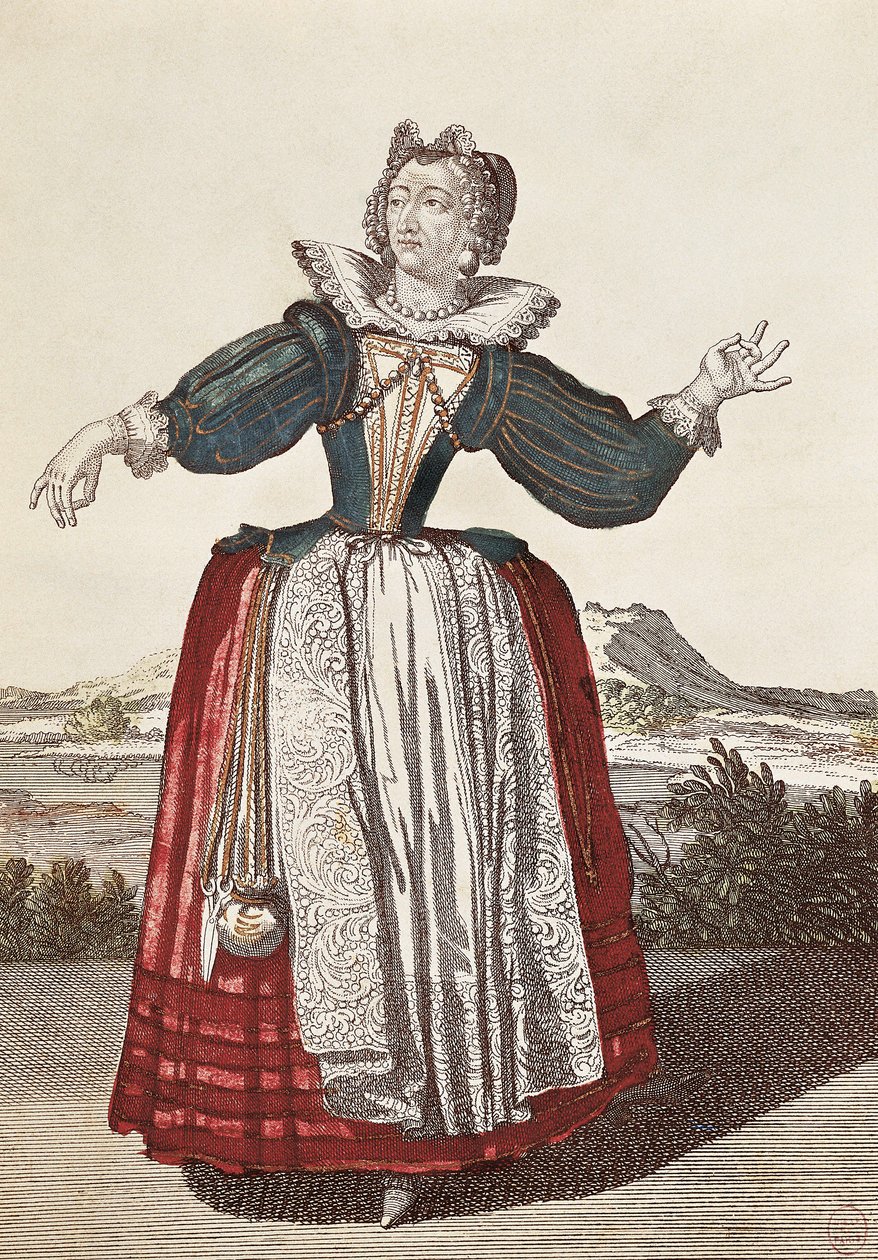 Radegonda, personaggio della Commedia dell