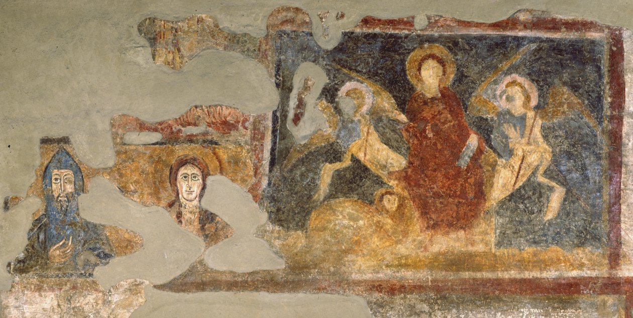 Resti di un affresco, Santa Maria Antiqua, Roma da Italian School