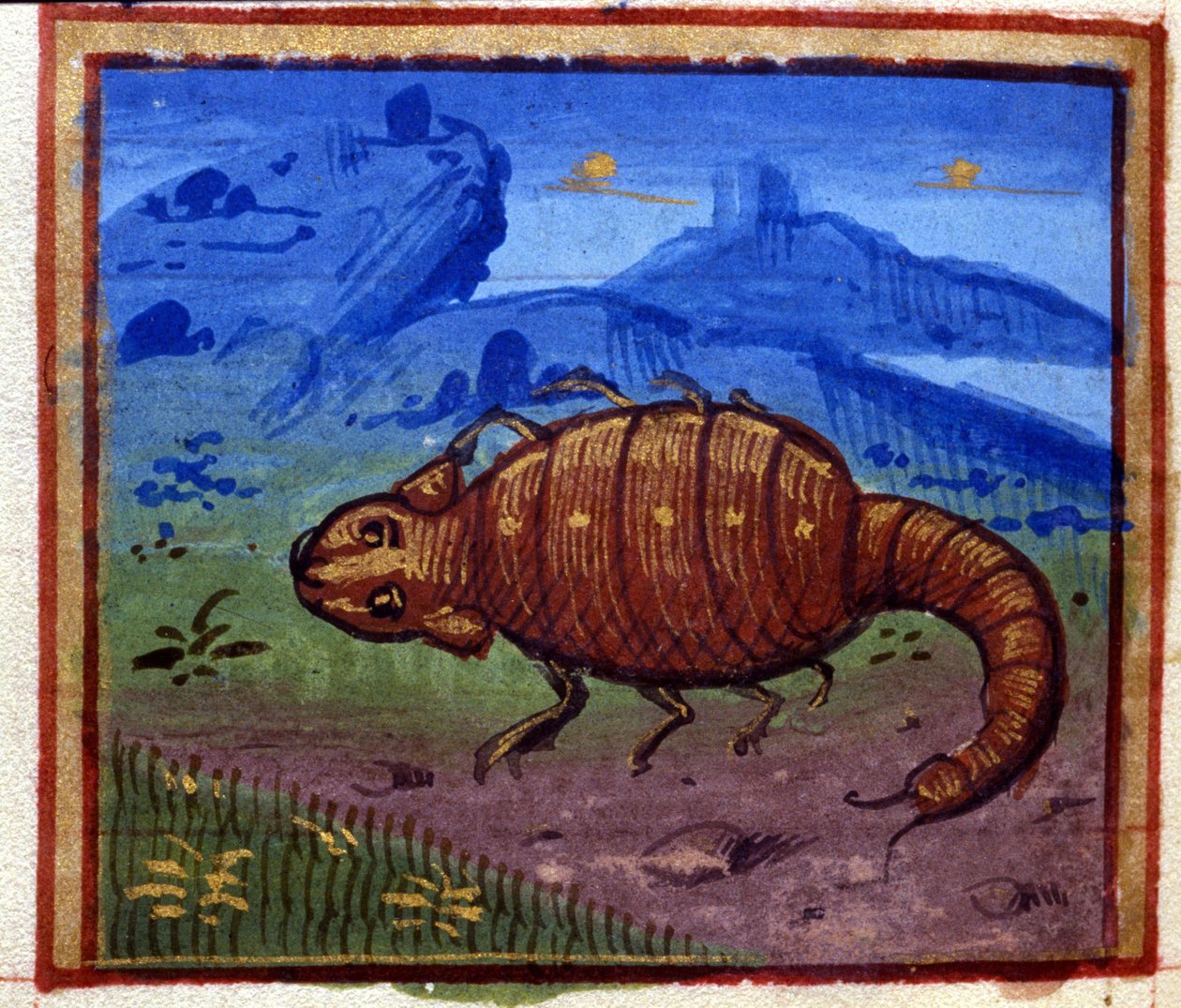 Segno dello Scorpione. Oroscopo italiano, metà del XV secolo. da Italian School