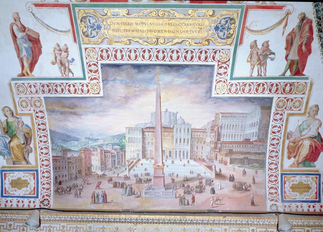 Piazza San Pietro, Roma da Italian School