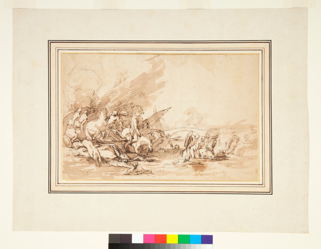 La fuga di Cloelia e delle sue compagne, 1650-1700 da Italian School