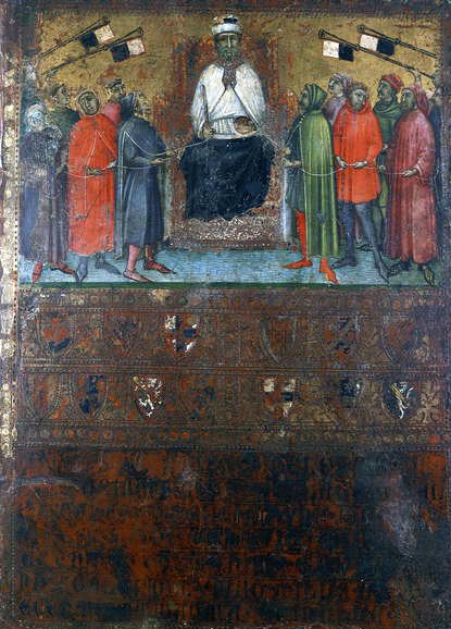 Il Governo Ripristina i Controlli sulle Città, 1385 da Italian School