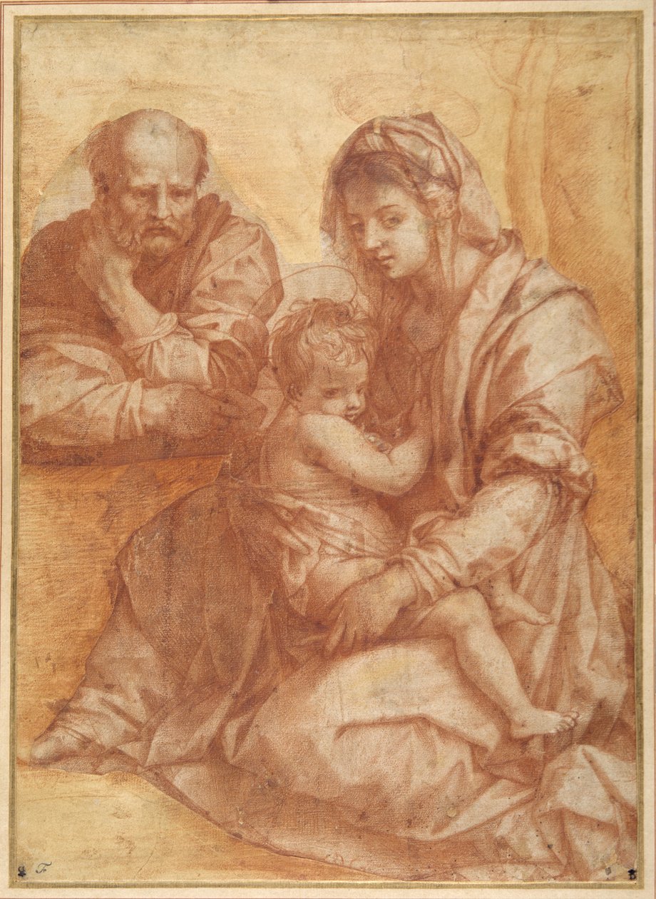 La Sacra Famiglia a riposo, dopo Andrea del Sarto da Italian School