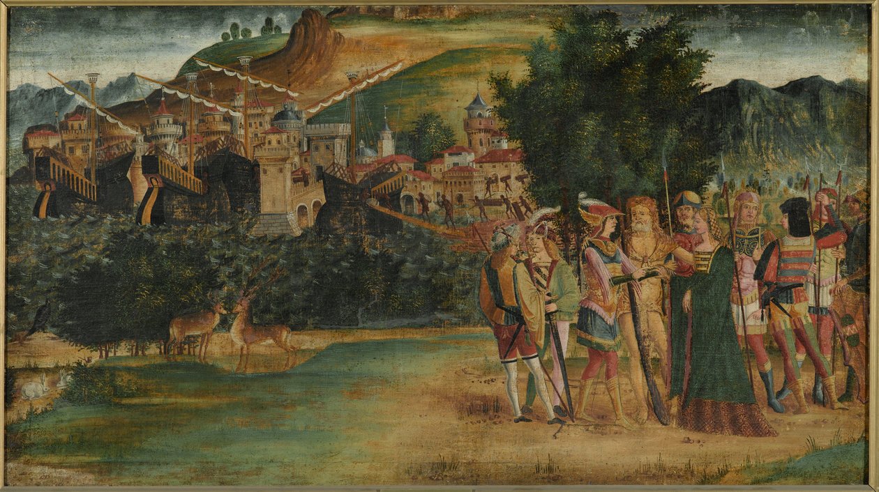 Il Matrimonio di Giasone e Medea, c.1500 da Italian School