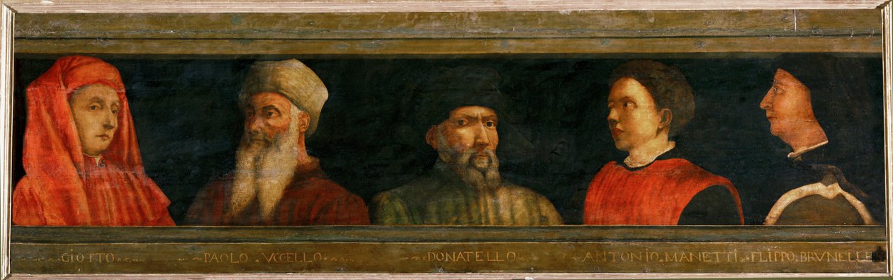 " The Masters of Florentine Art " : Giotto, Uccello, Donatello, Manetti, Brunelleschi … da Italian School