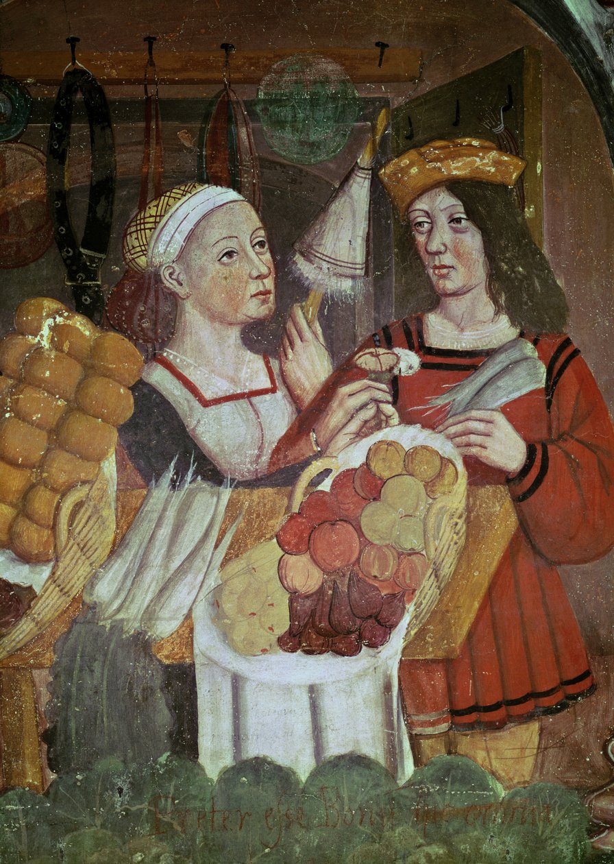 Il Mercato delle Verdure (dettaglio) da Italian School