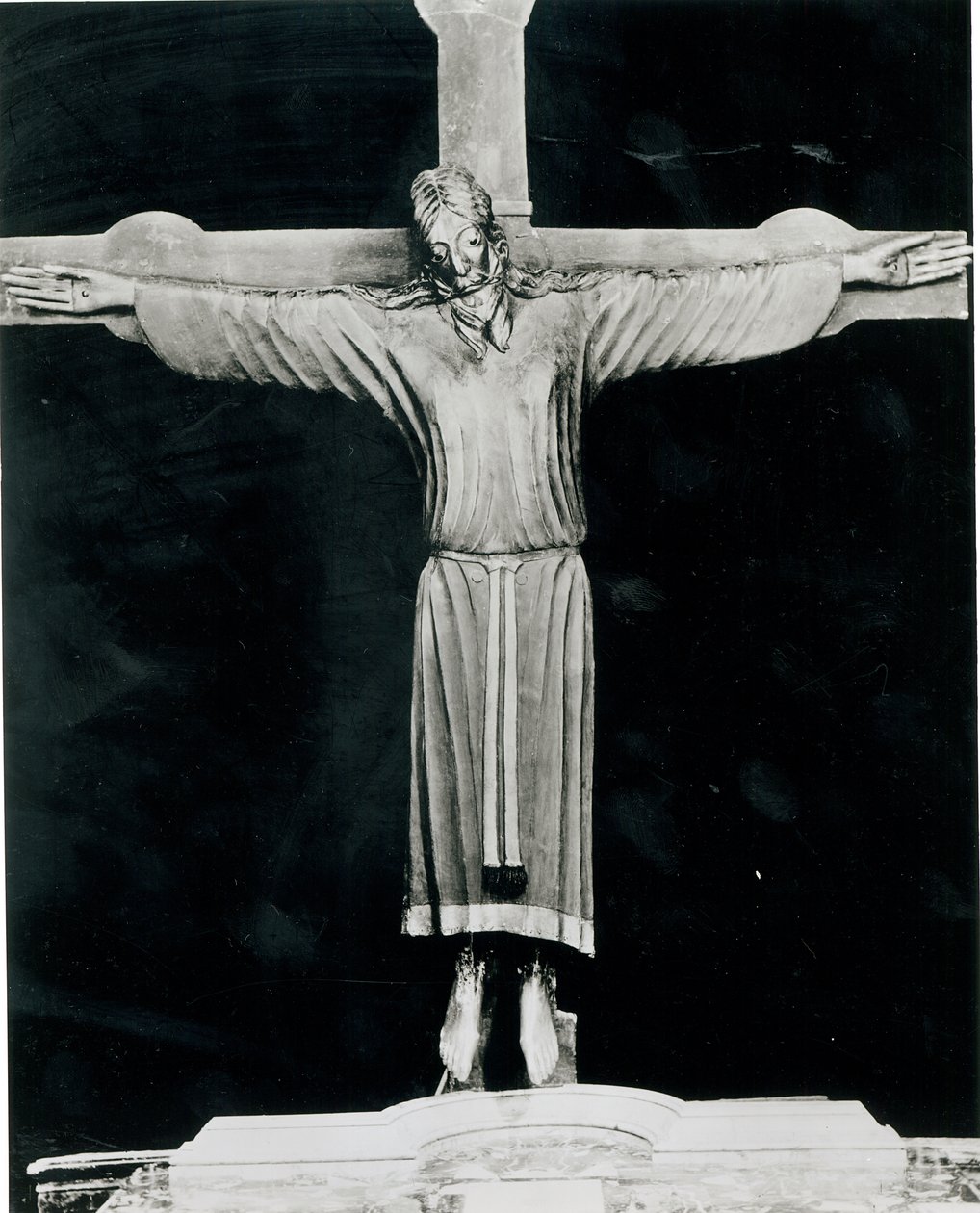 Il Volto Santo, possibilmente iniziato da Nicodemo (fl.1150-66) da Italian School