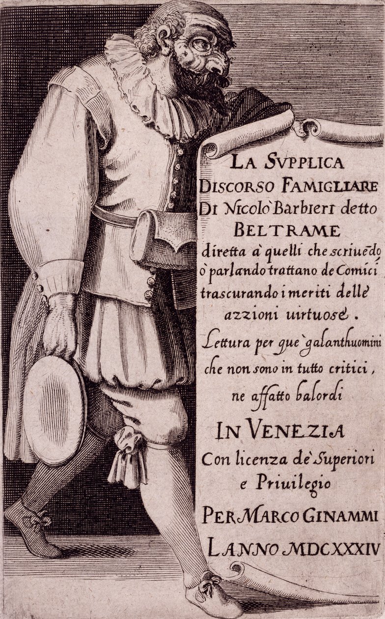 Pagina del titolo di 