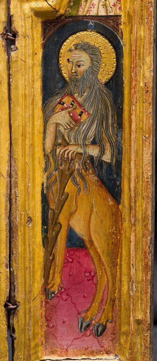 Trittico: Sant Antonio Abate in Trono, San Paolo Eremita e Sant