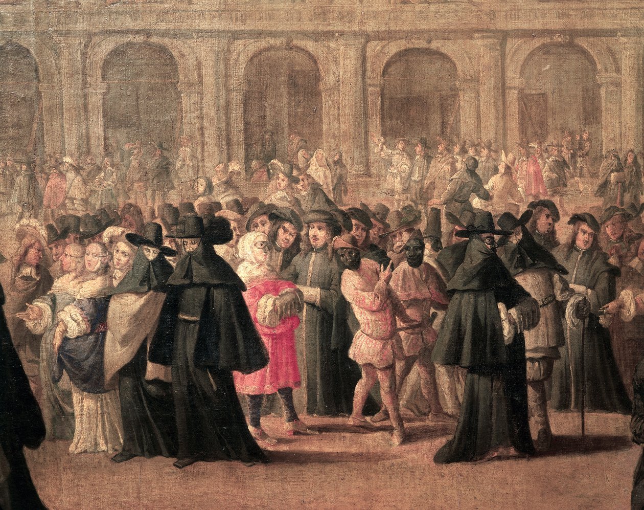 Venezia, carnevale in Piazza San Marco da Italian School
