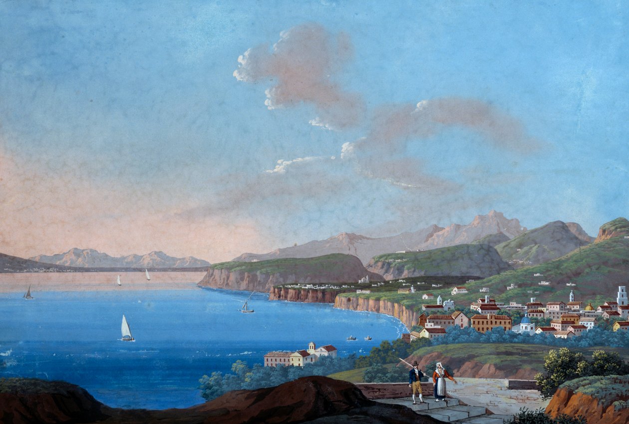 Veduta di Sorrento da Italian School