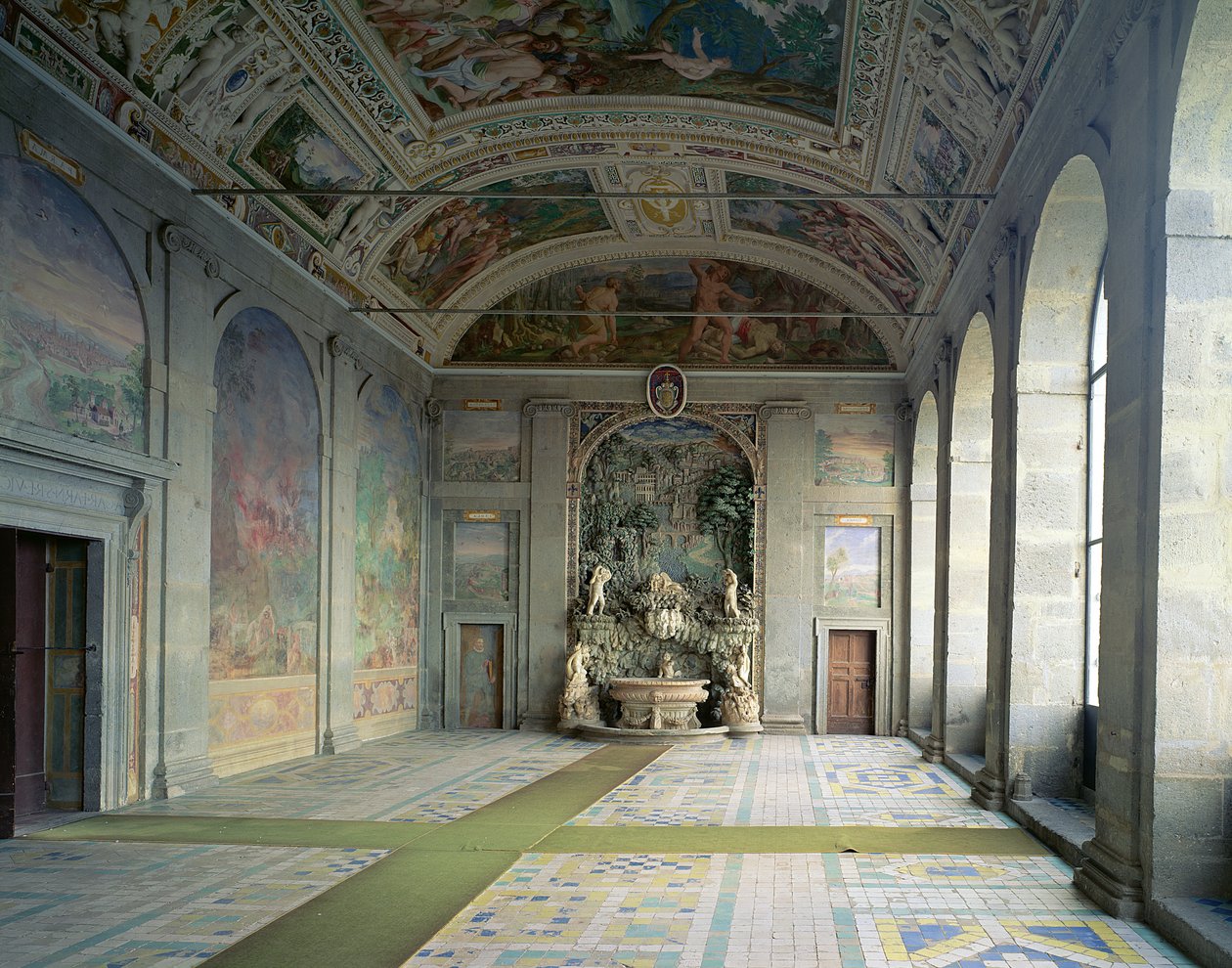 Veduta della Sala d