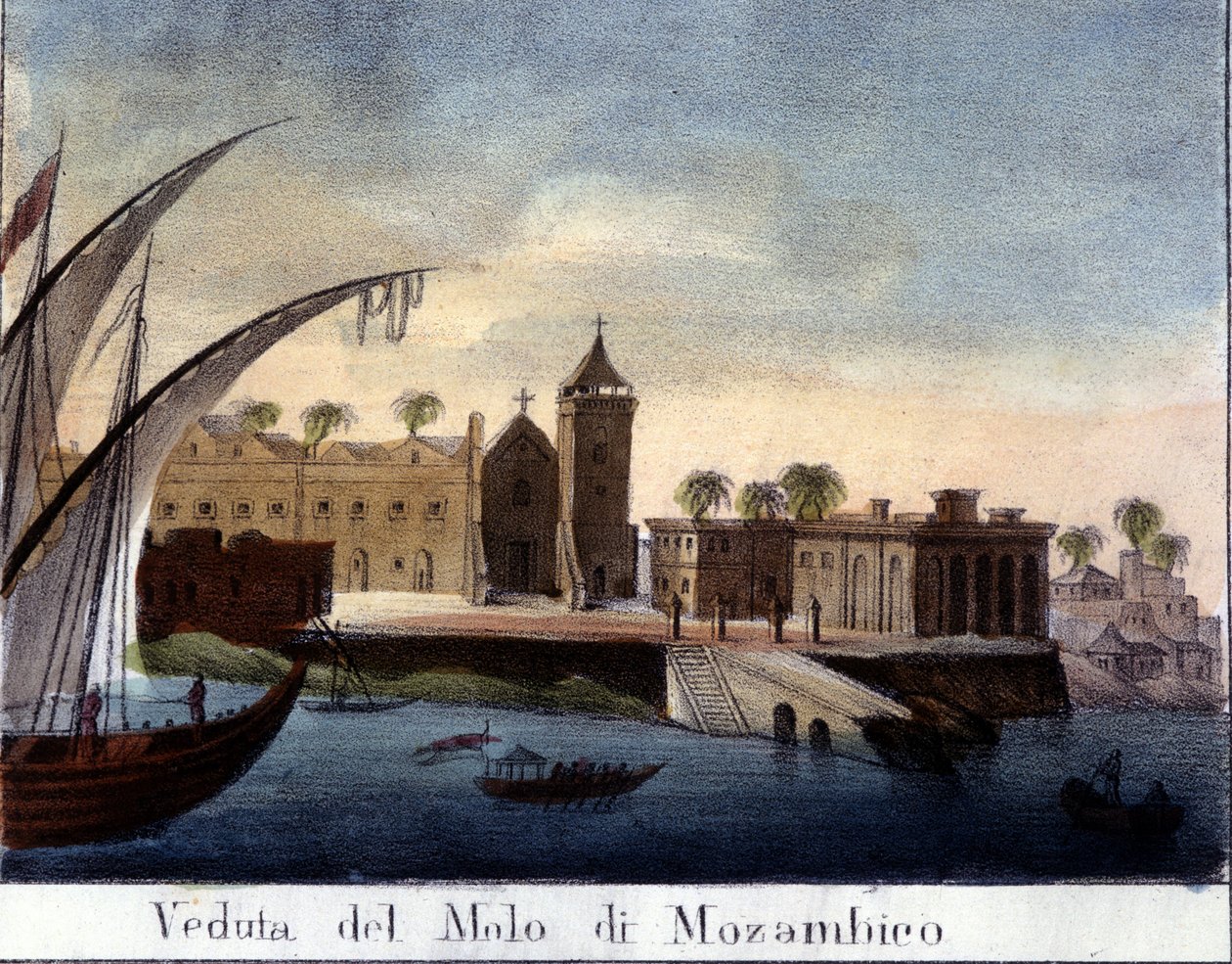 Molo in Mozambico, ex provincia portoghese da Italian School