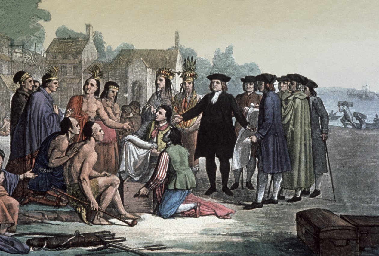 William Penn, c.1820 da Italian School