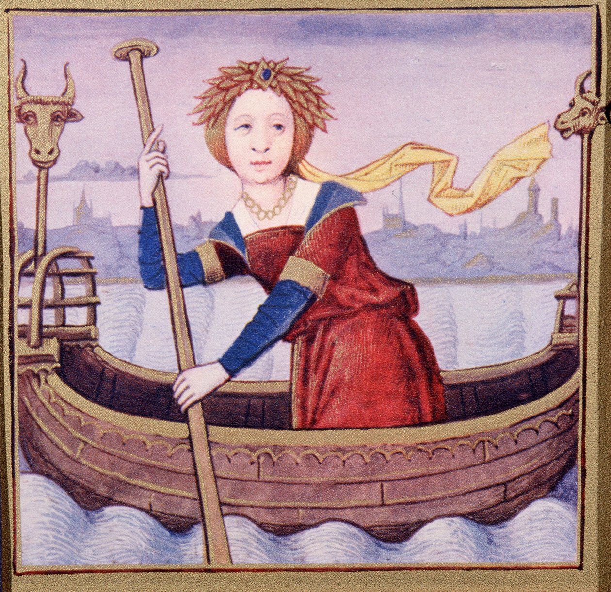 Iside, illustrazione da De Mulieribus Claris di Giovanni Boccaccio da Italian School Italian School