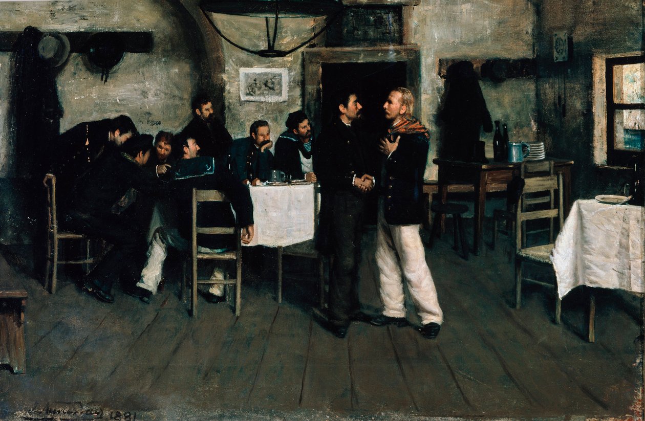 Incontro di Giuseppe Garibaldi e Giovanni Battista Cuneo a Taganrog, porto sul Mar Nero nel 1833 da Italo Nunes Vais