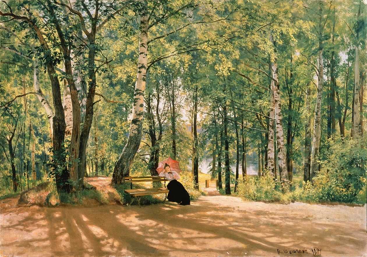 Alla casa estiva da Ivan Ivanovich Shishkin