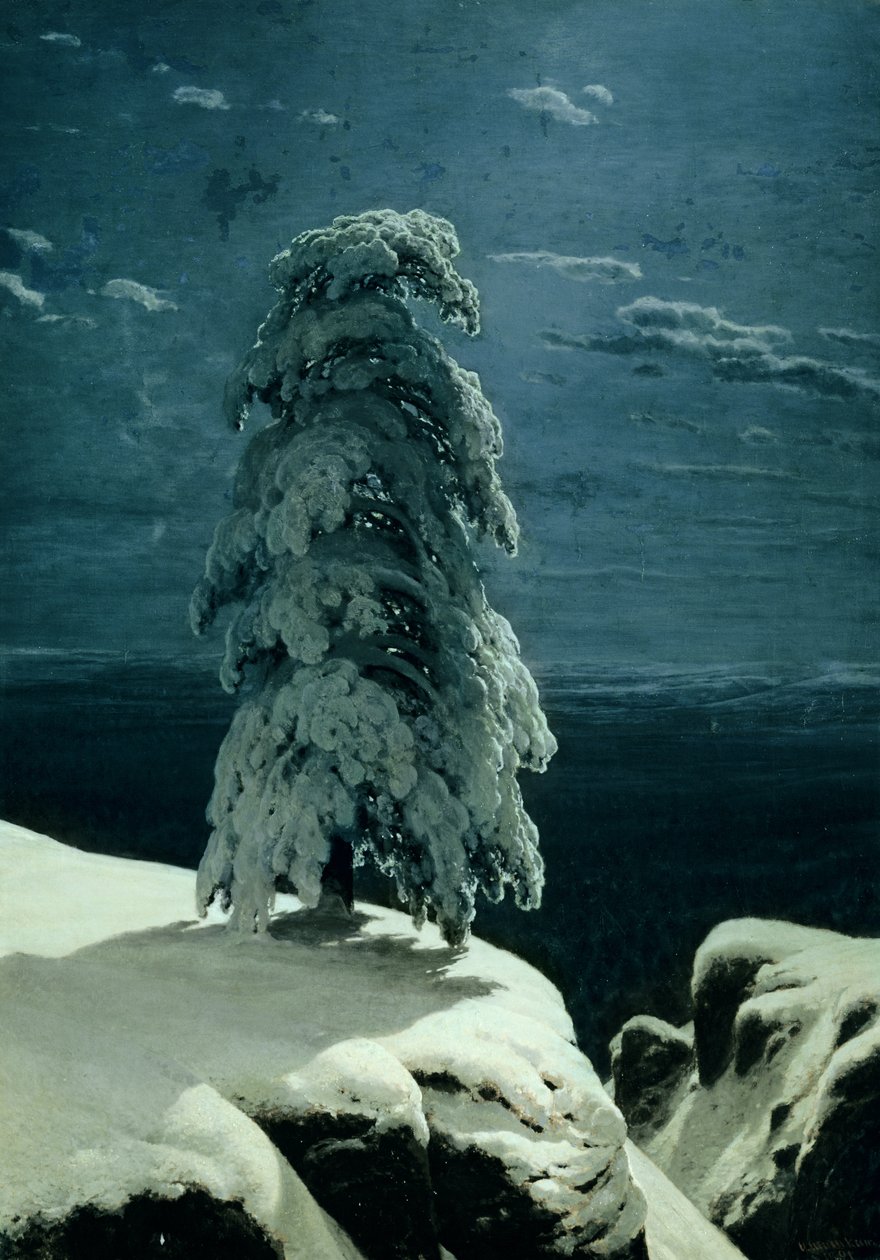 Nel selvaggio nord, 1891 da Ivan Ivanovich Shishkin