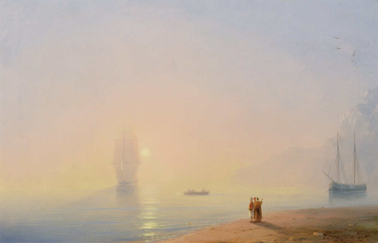 Guardando il Mar Nero da Ivan Konstantinovich Aivazovsky