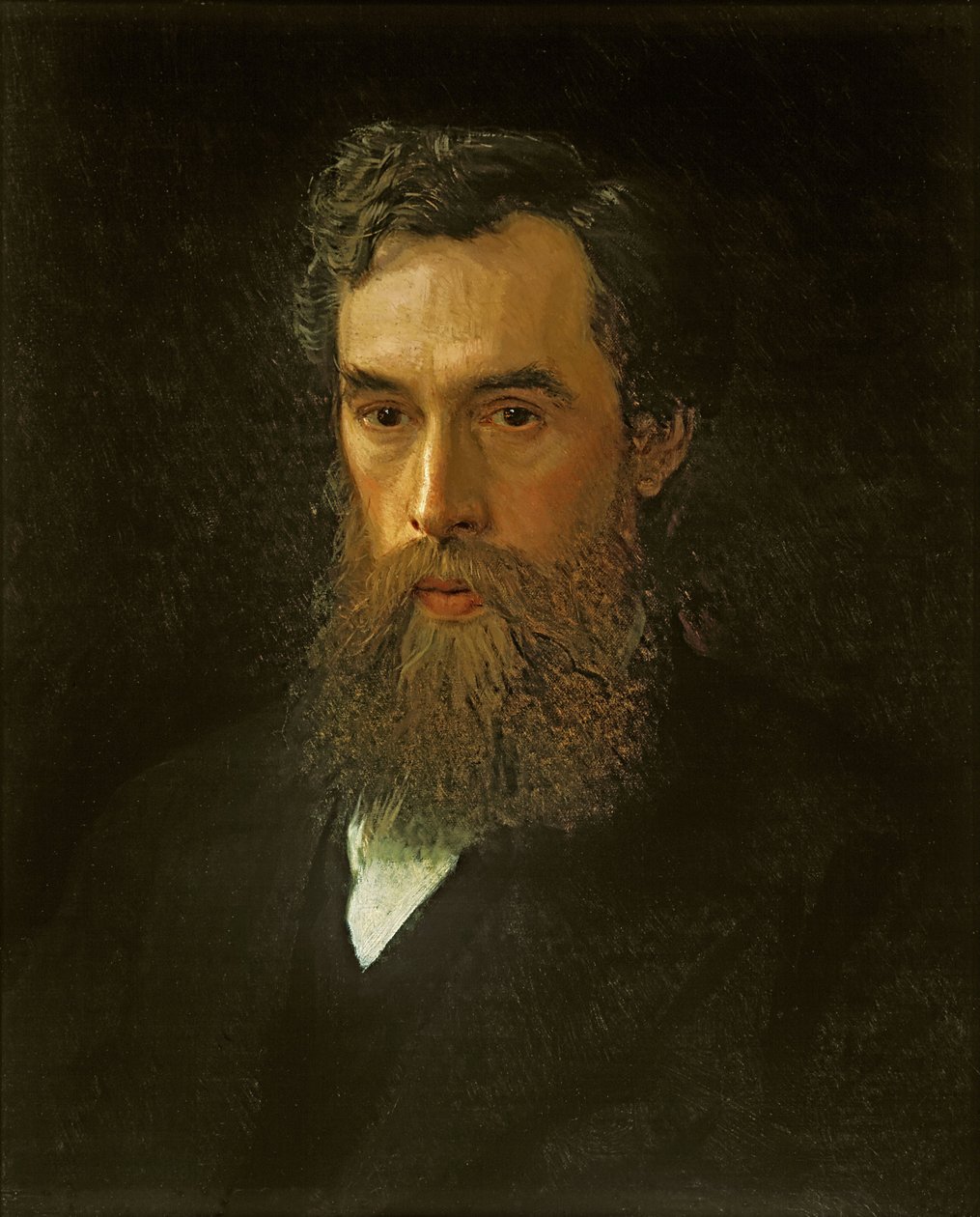 Ritratto di Pavel Tretyakov (1832-1898) da Ivan Nikolaevich Kramskoy