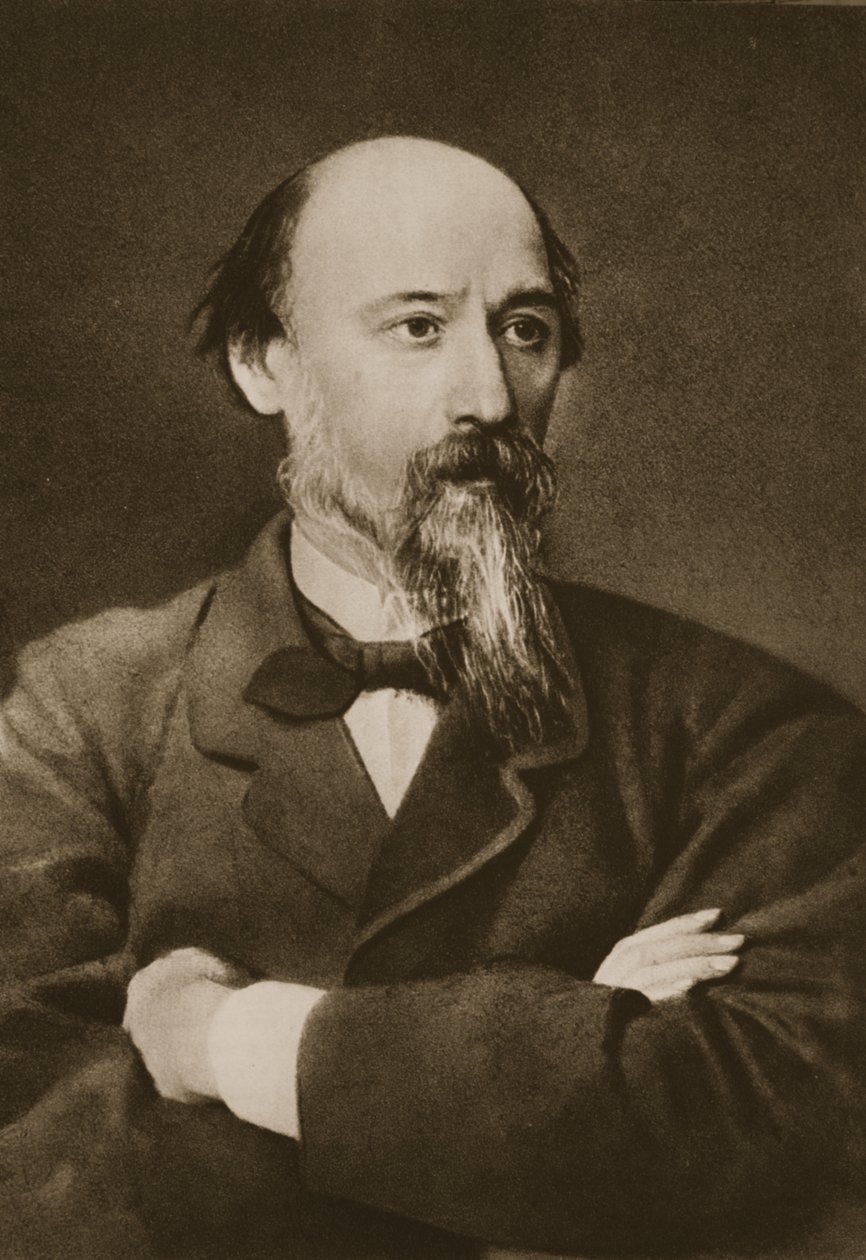 Nikolai Nekrasov da Ivan Nikolaevich Kramskoy