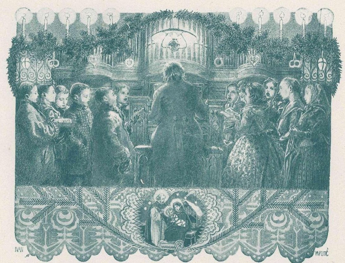V bozicni nocin da Ivan Vavpotic