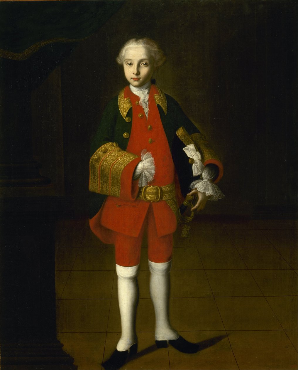 Ritratto di William George Fairmore da Ivan Yakovlevich Vishnyakov