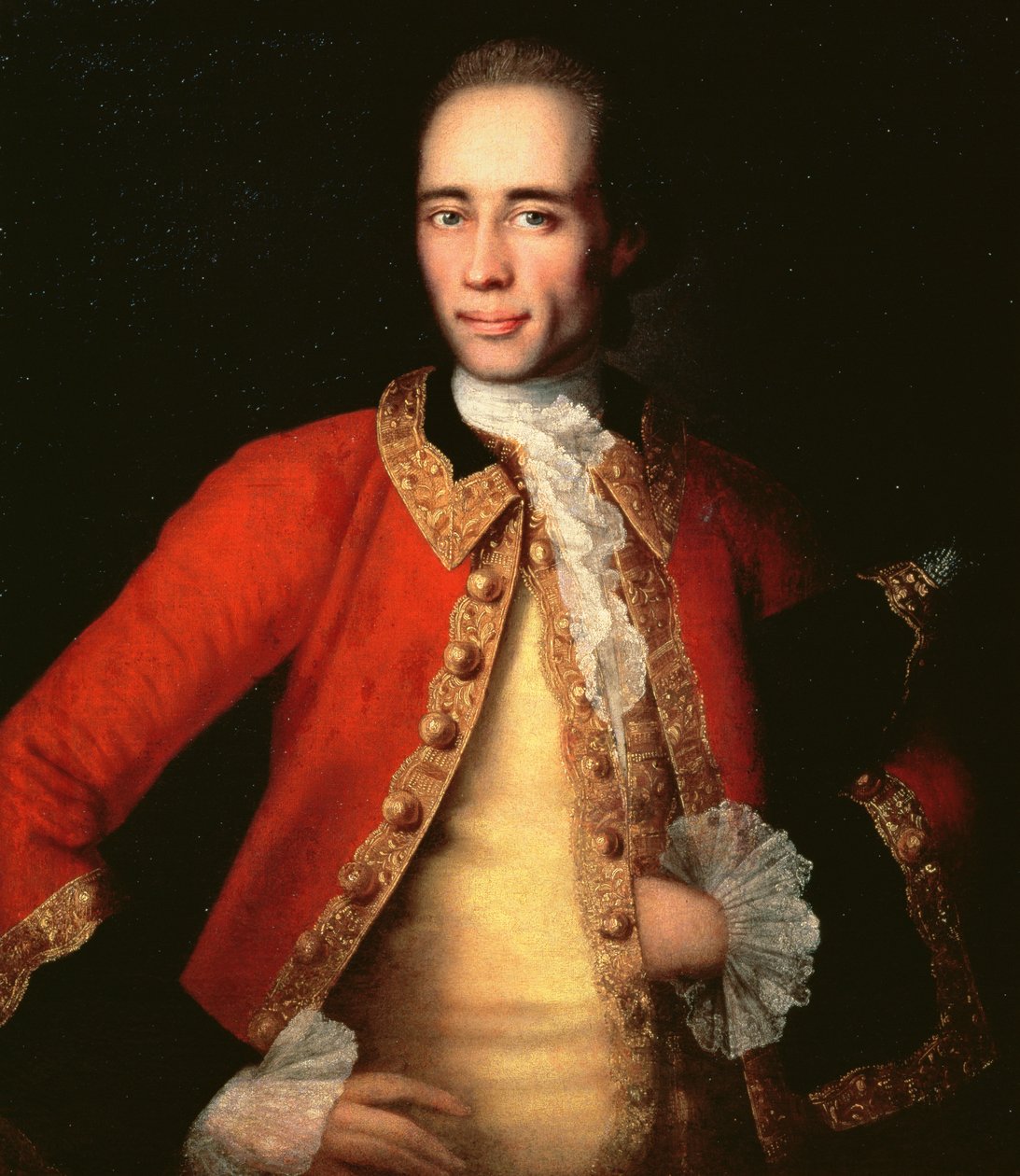 Ritratto di Matvey Begichev, 1757 da Ivan Yakovlevich Vishnyakov