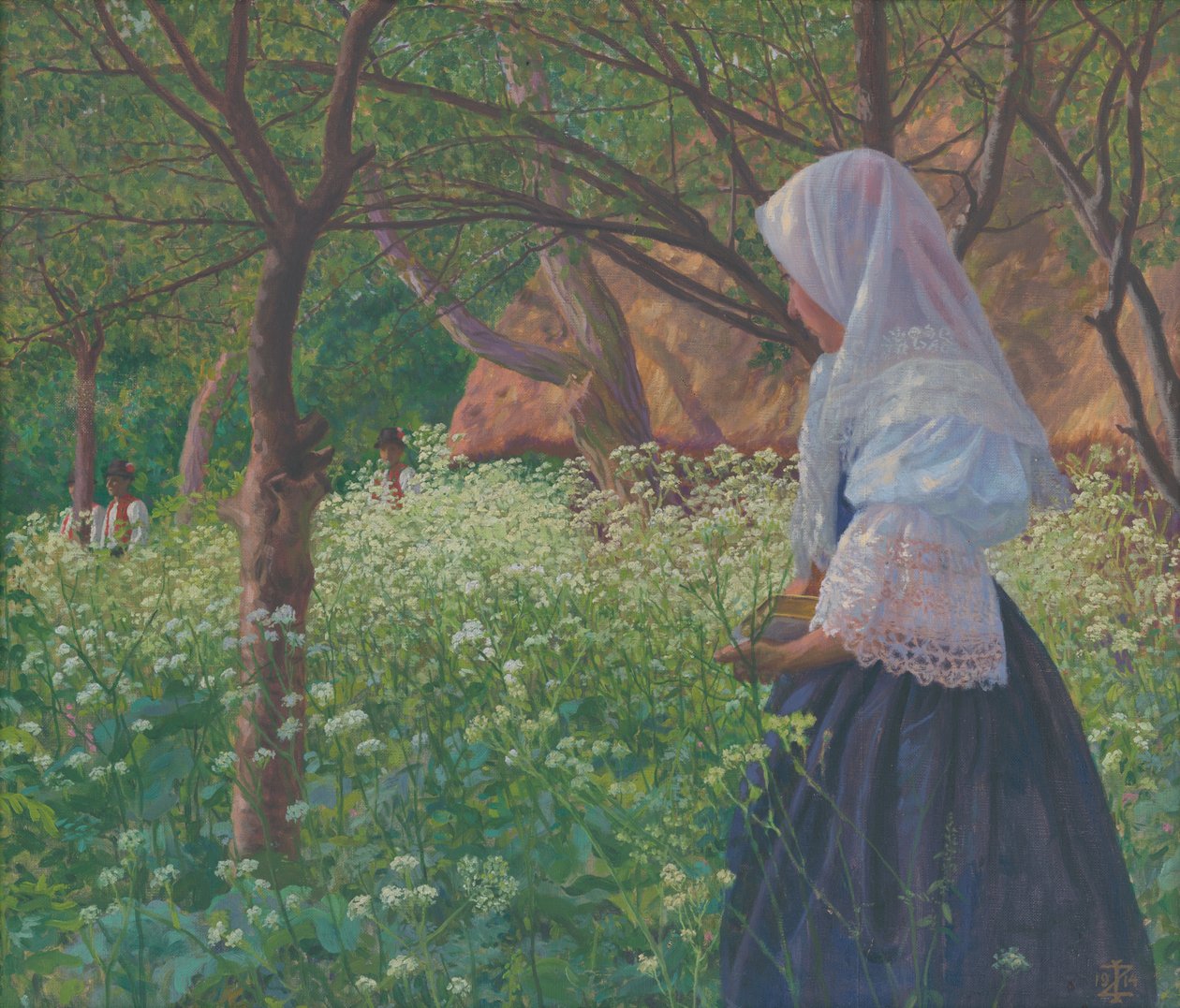 Ragazza in Costume da Ivan Zabota
