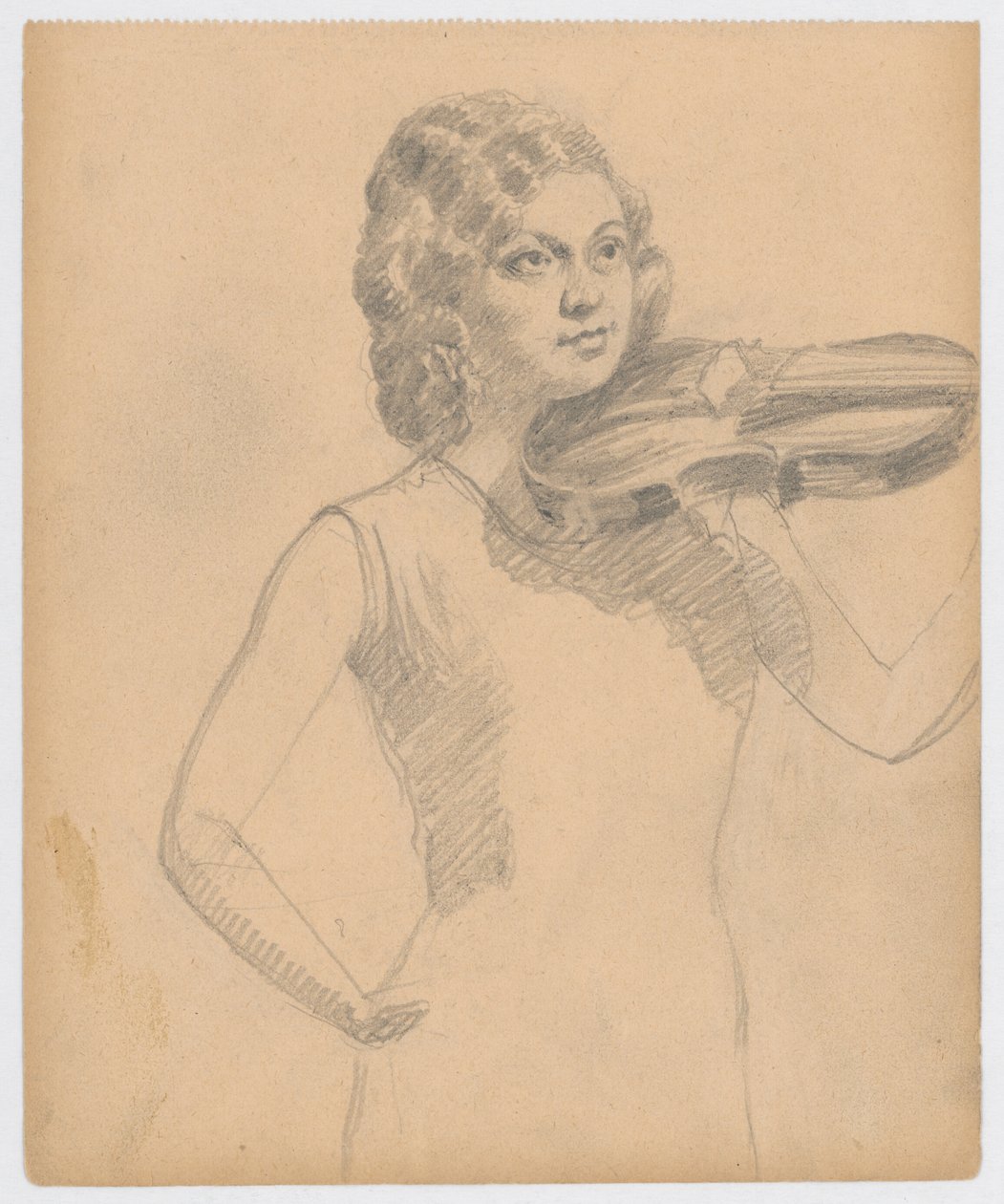 Violinista femminile da Ivan Zabota