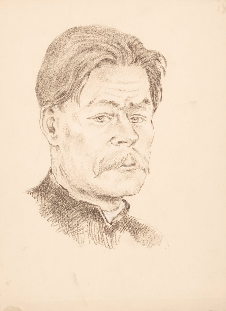 Ritratto di M. Gorkeho da Ivan Zabota