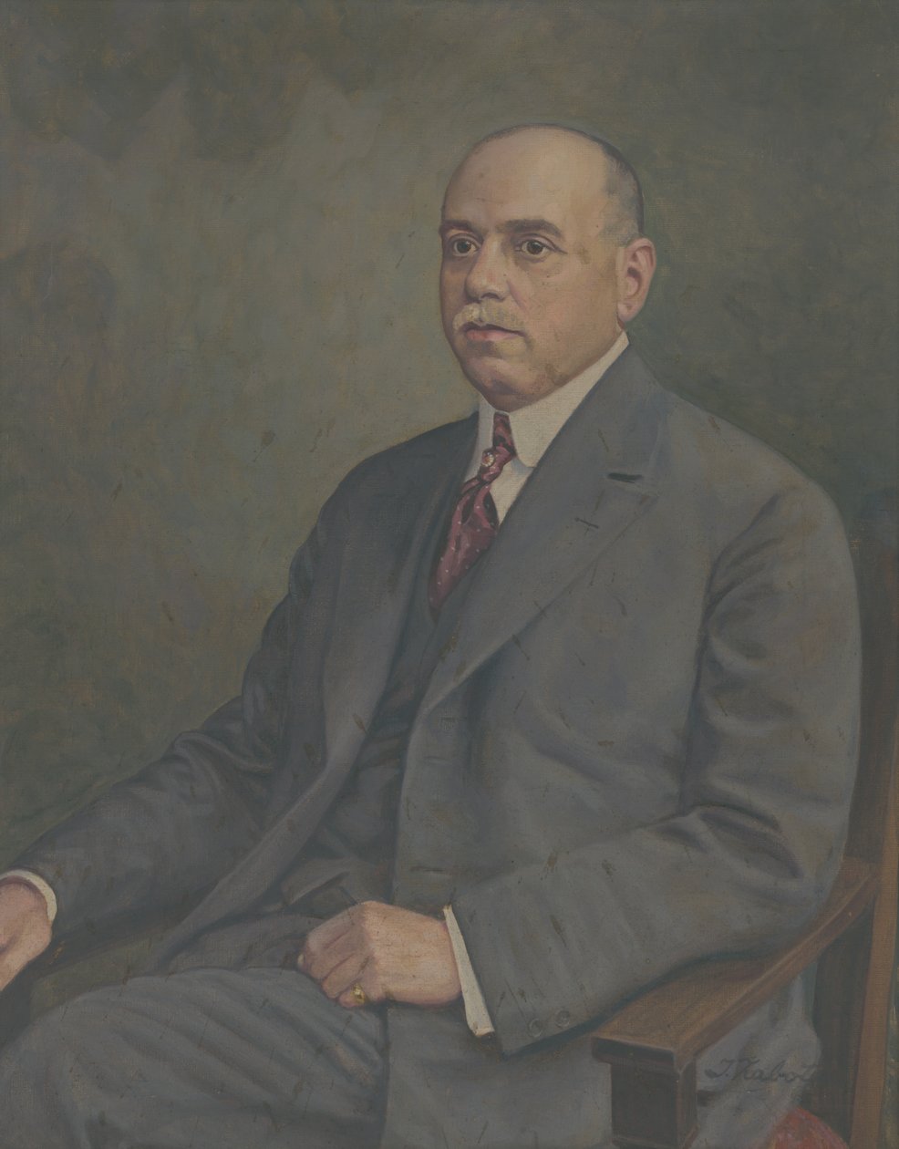 Ritratto del dottor Neurath da Ivan Zabota