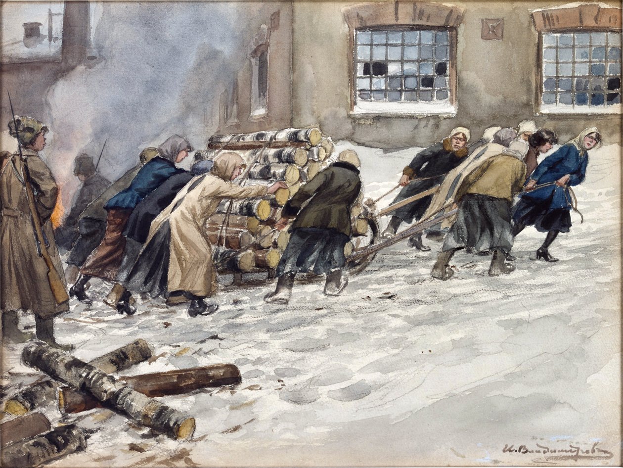 Requisizione di legna da ardere di Vladimirov, Ivan Alexeyevich da Ivan Alexeyevich Vladimirov